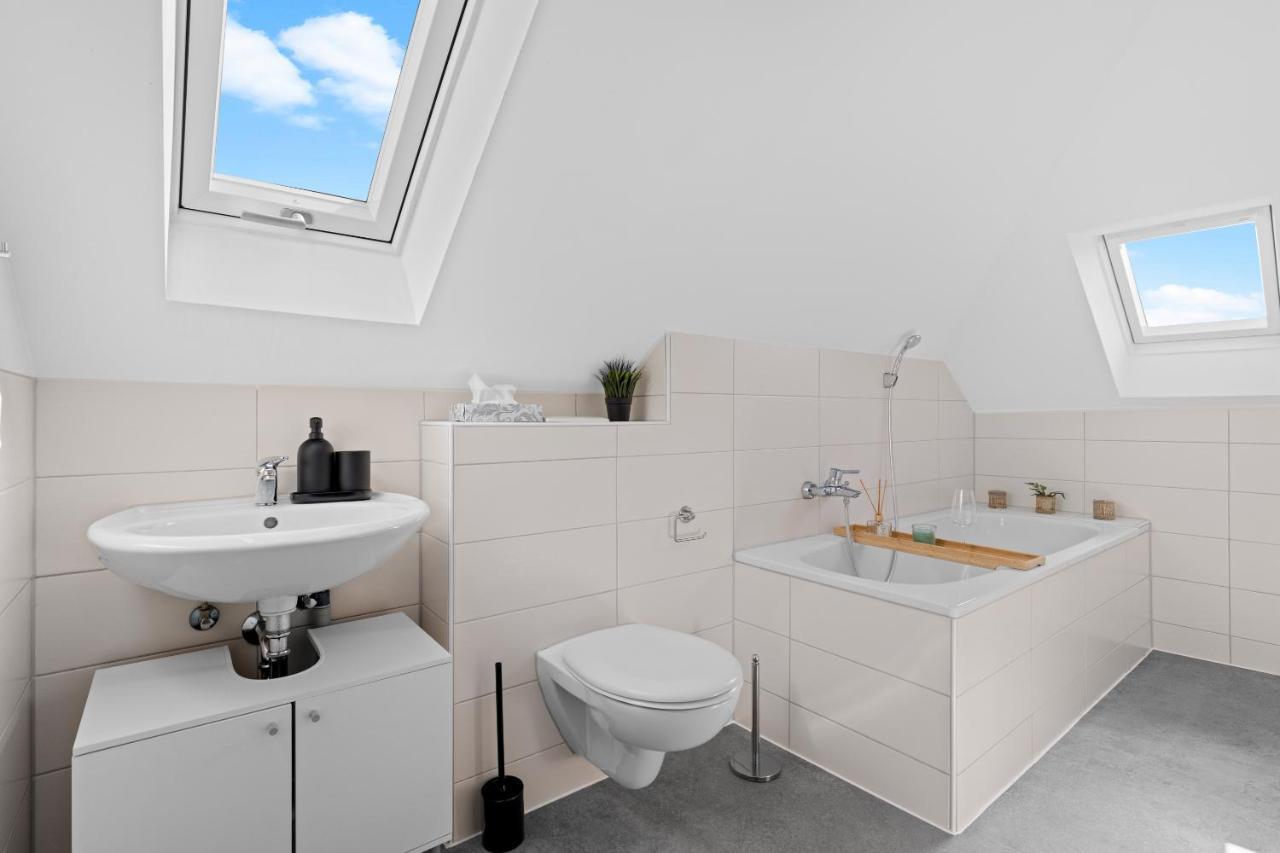 Stilvolle Wohnung: Private Dachterrasse - Zentral Augsburgo Exterior foto